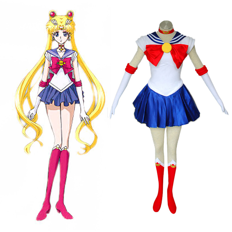 Sailor Moon Usagi Tsukino 1 Anime Cosplay Costumes Outfit