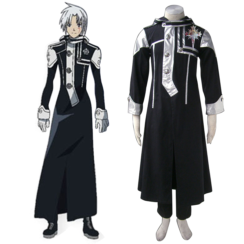 D.Gray-man Allen Walker 1 Anime Cosplay Costumes Outfit